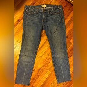 Current Elliott Size 32 Jeans Raw Hem
